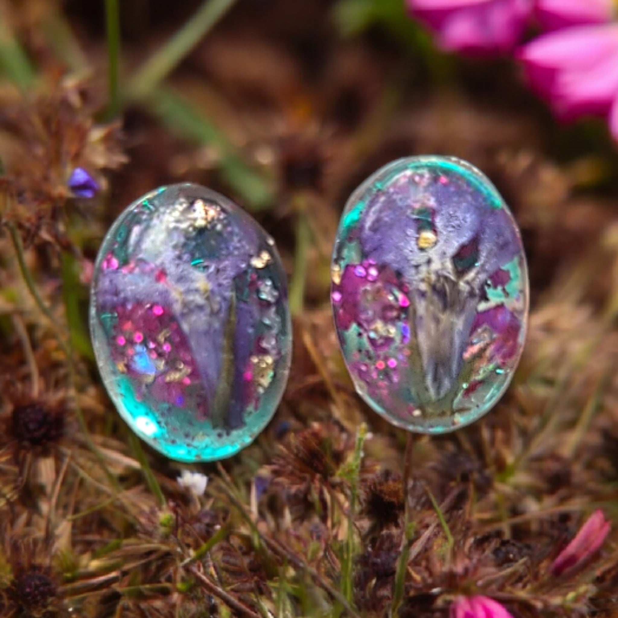 Wild Atlantic Studs (Floral)