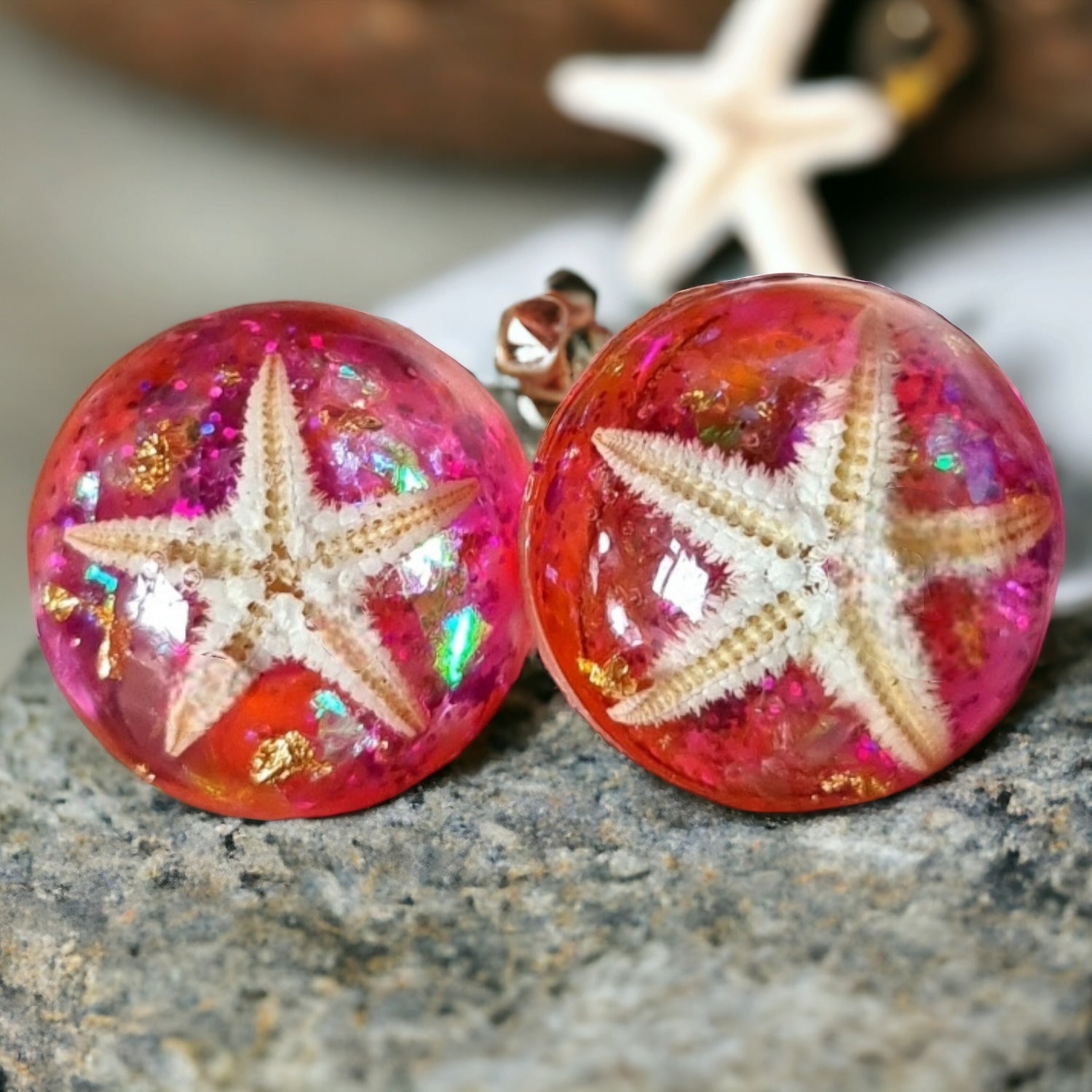 Wild Atlantic Starfish Studs